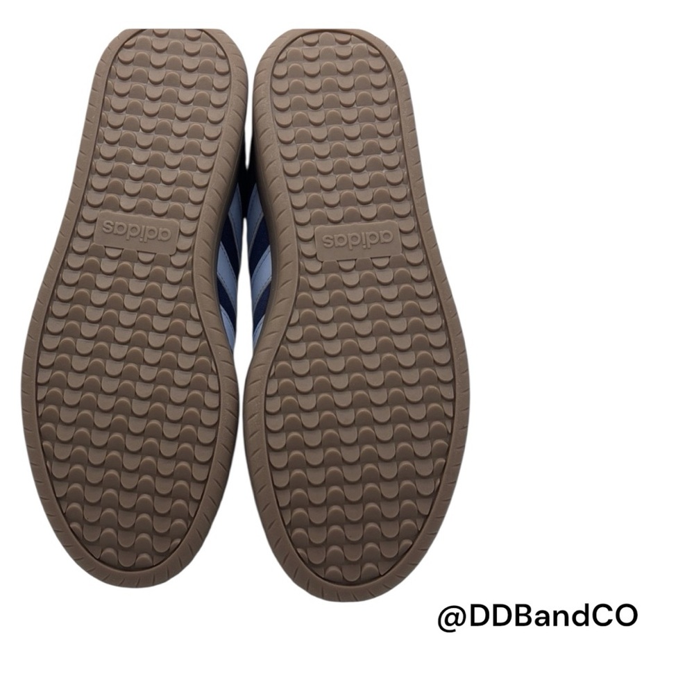 Adidas Barreda Shoes - Dark Blue/Glow Blue/Gum 9M/10W - Picture 2 of 4